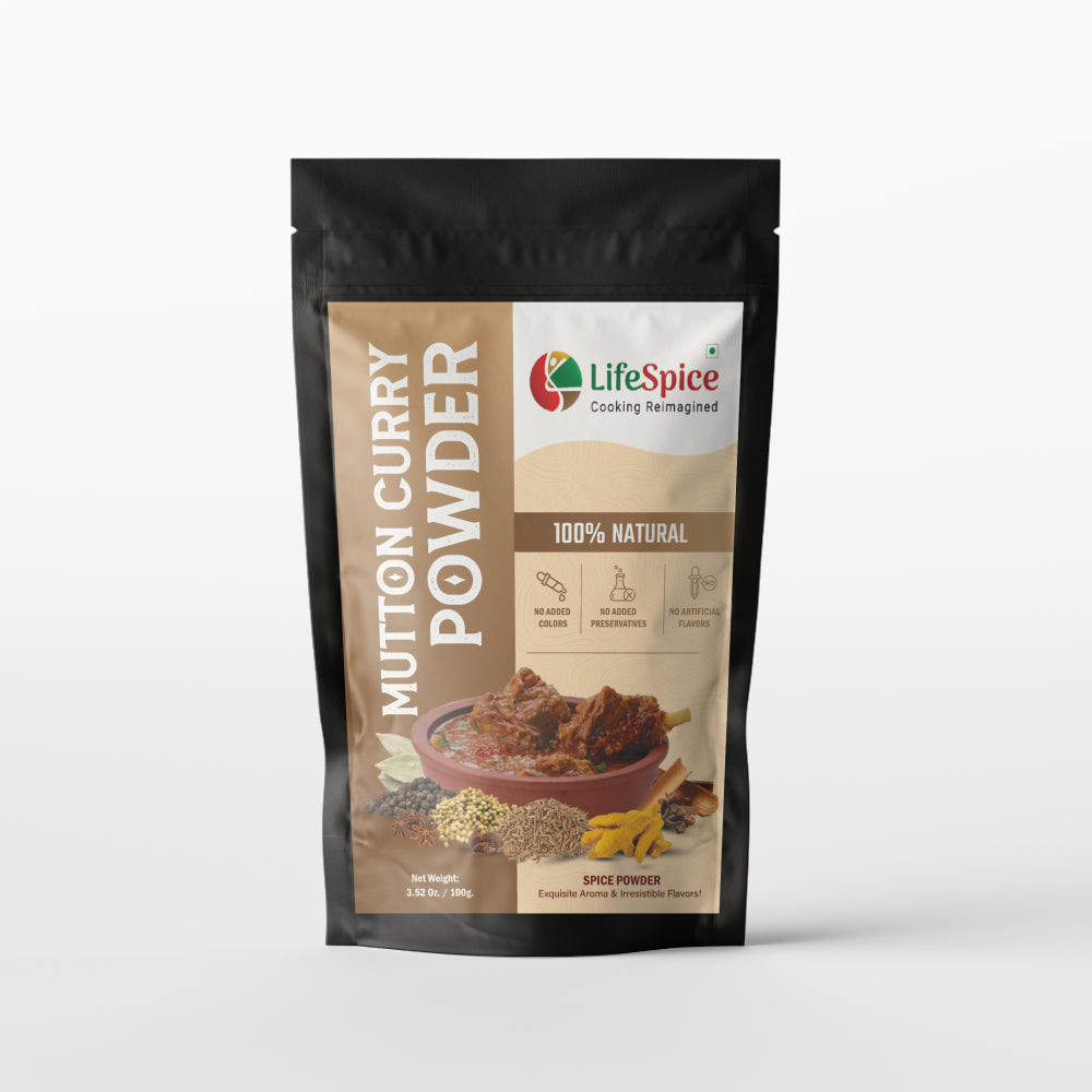 Lifespice Mutton curry powder - 100g pouch