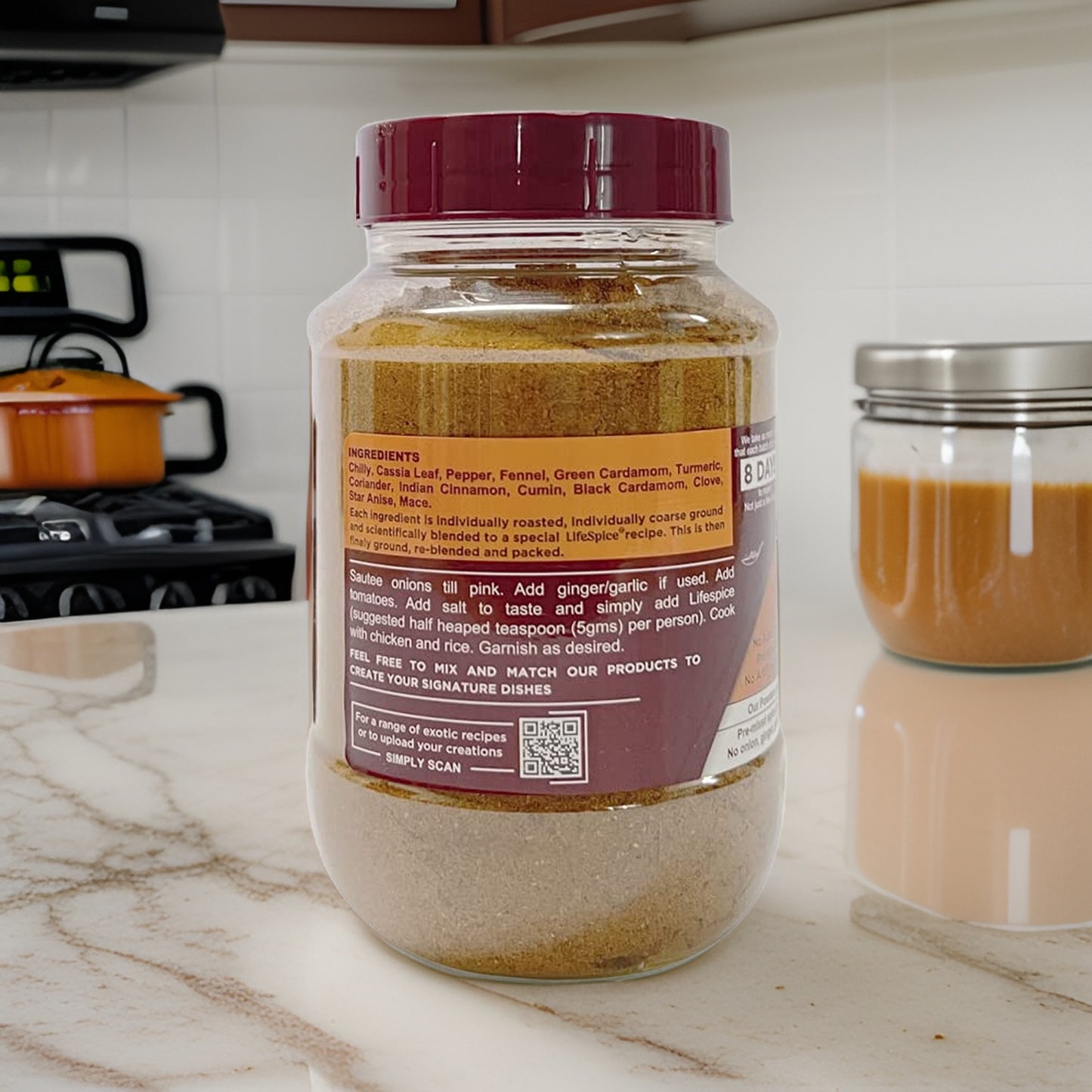 Lifespice - Chicken Biryani Spice Mix 150g PET Jar