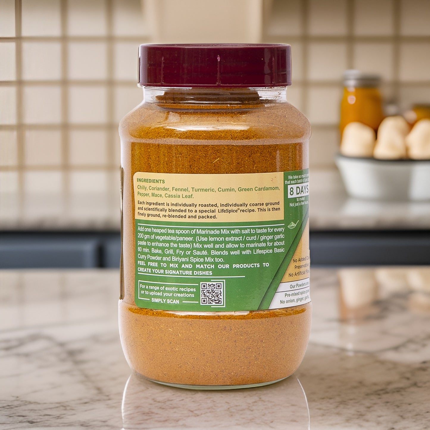 Lifespice - Veg Marinade Mix 150g PET Jar