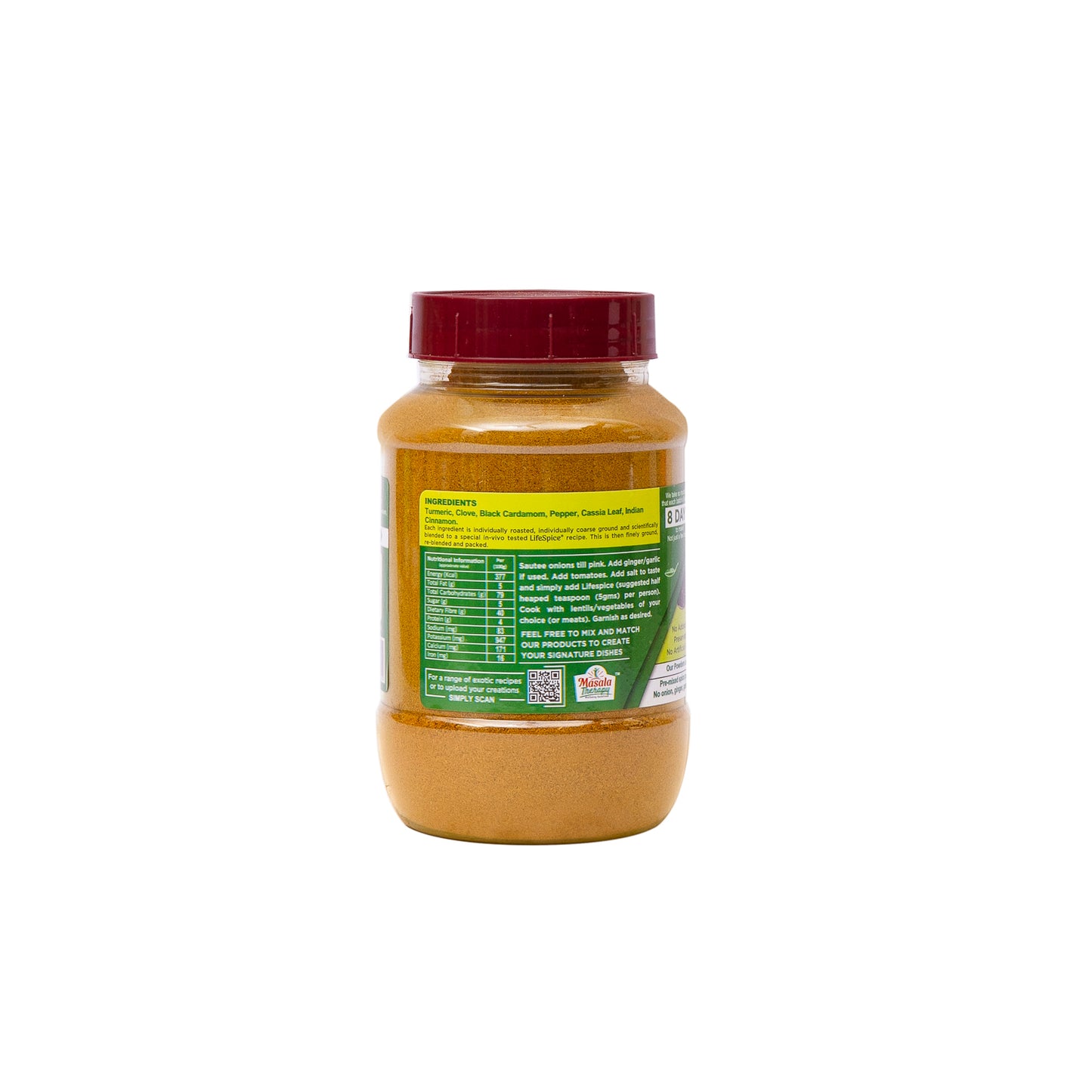 Lifespice - Garam Masala - Cancer Care 150g PET Jar