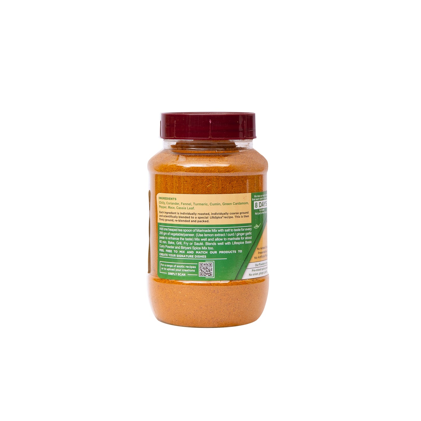 Lifespice - Veg Marinade Mix 150g PET Jar