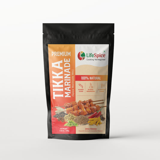 Lifespice Premium Tikka marinade - 100g pouch