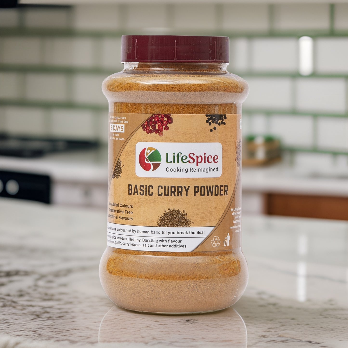 Lifespice - Basic Curry Powder 200g PET Jar