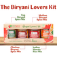 Lifespice Biriyani Lovers Kit-4 PET Jars-75g each | Chicken Biryani SpiceMix, Mutton Biryani SpiceMix, Veg Biryani SpiceMix & Indian Masala Rice Mix