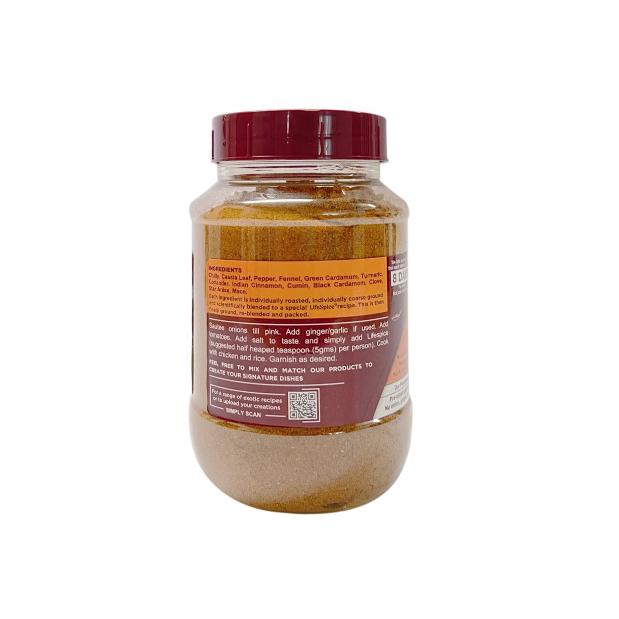 Lifespice - Chicken Biryani Spice Mix 150g PET Jar
